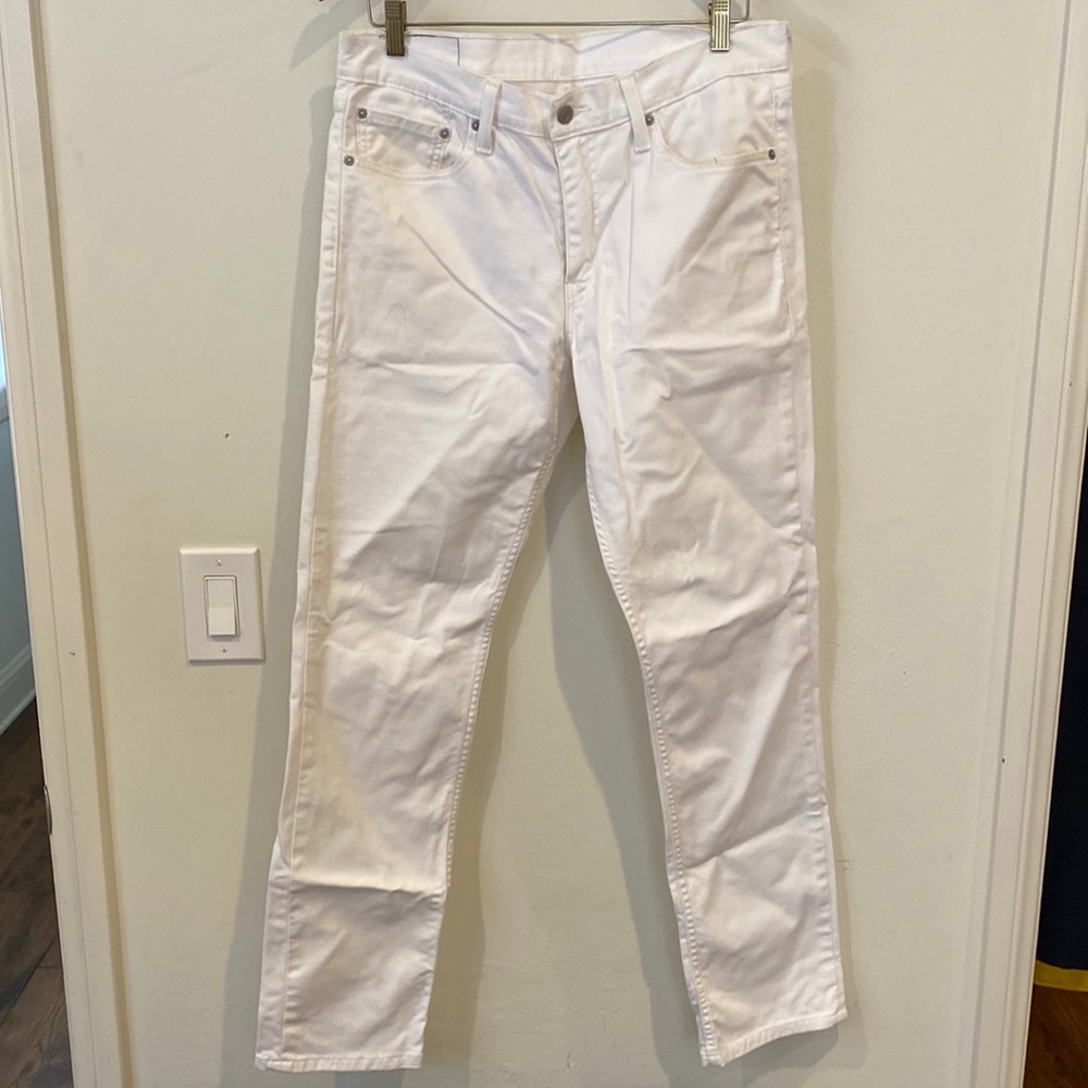 Levi’s 511 white slim fit men’s jeans